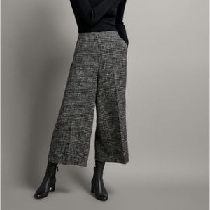 Massimo Dutti Flecked Check Culottes